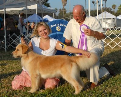 Susie wins BEST IN SHOW!