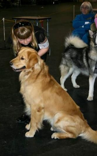 Max and Taylor in the ring